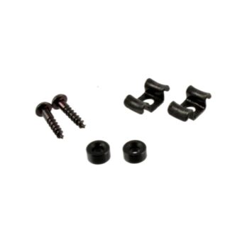 Allparts String Guides For Guitar Black