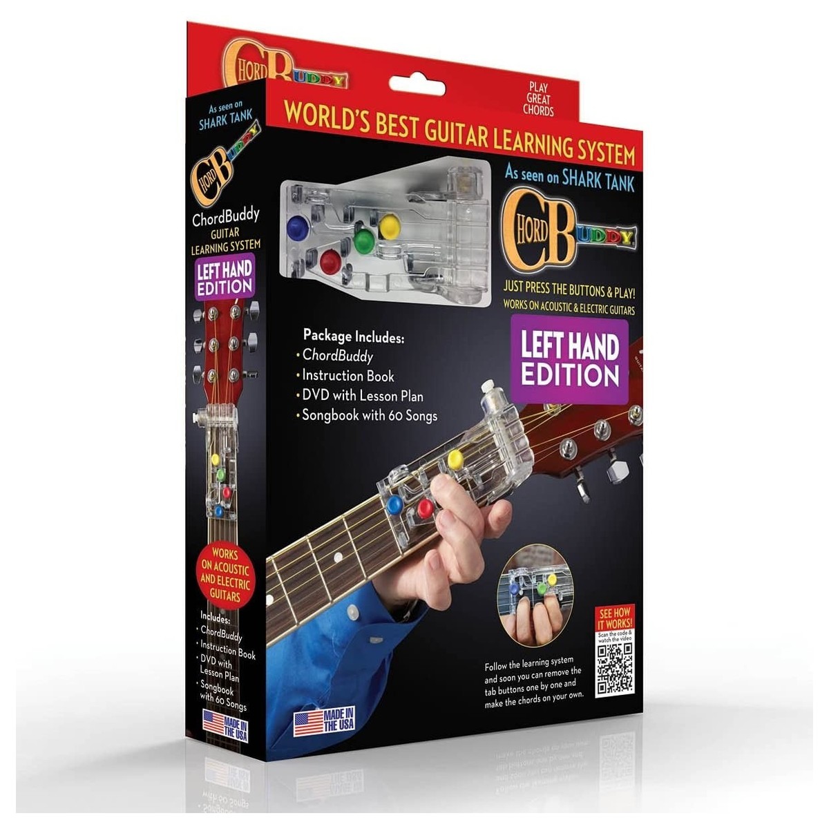 ChordBuddy Learning System Left-Handed Guitar