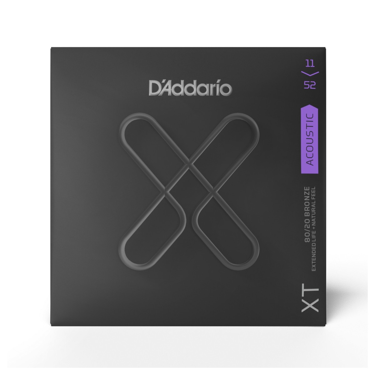DAddario XTABR1152 XT 80/20 Bronze Acoustic Strings 11-52