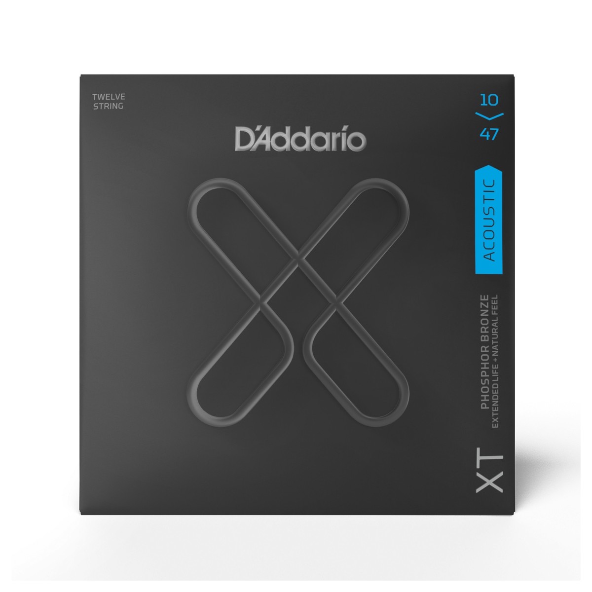 DAddario XTAPB1047 Phosphor Bronze 12-String Acoustic Strings 10-47