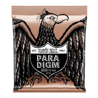 Ernie Ball P02078 Paradigm Light Phosphor Bronze 11-52