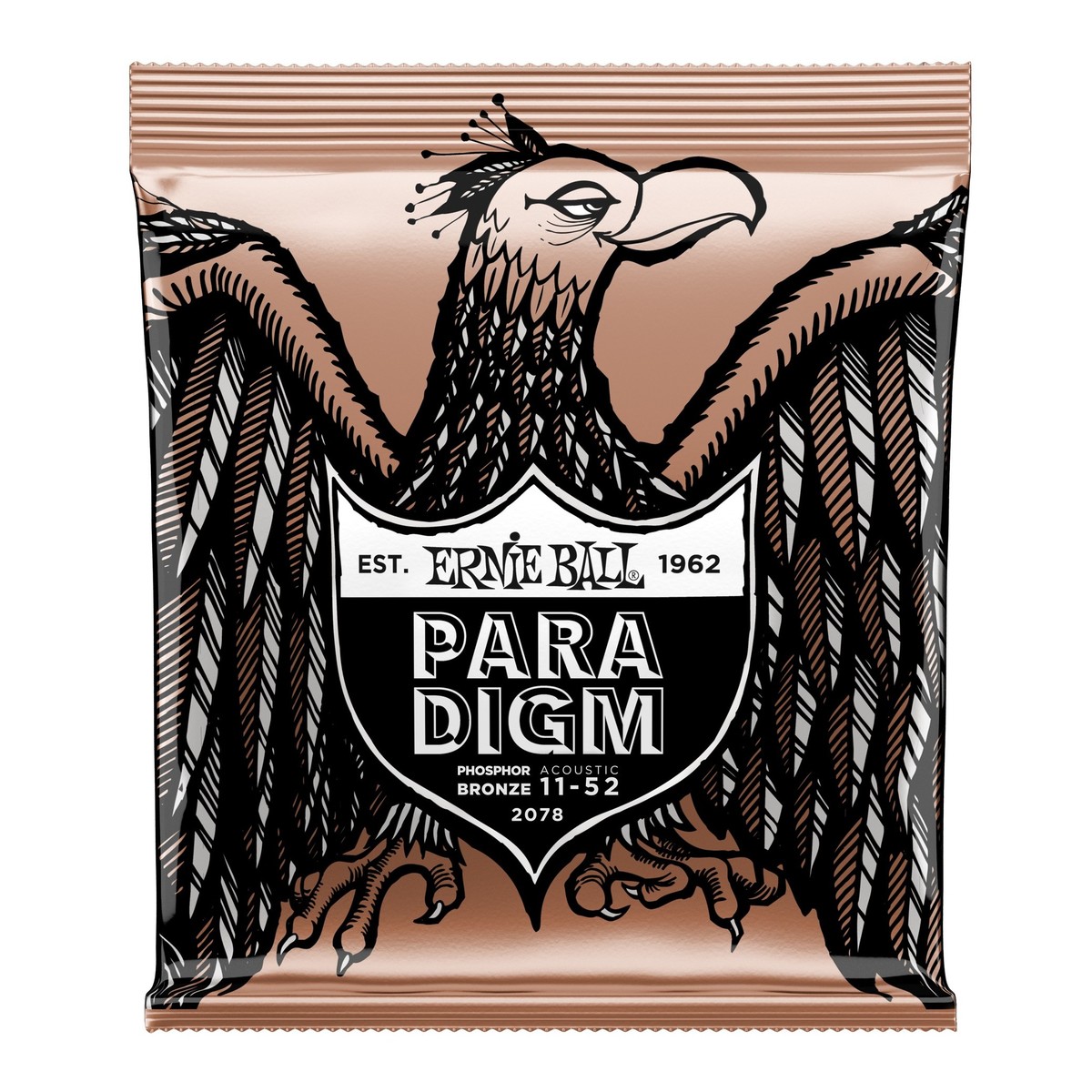 Ernie Ball P02078 Paradigm Light Phosphor Bronze 11-52
