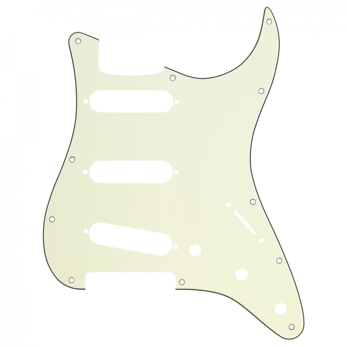 Fender 11-Hole Modern-Style Stratocaster Pickguard S/S/S Mint Green