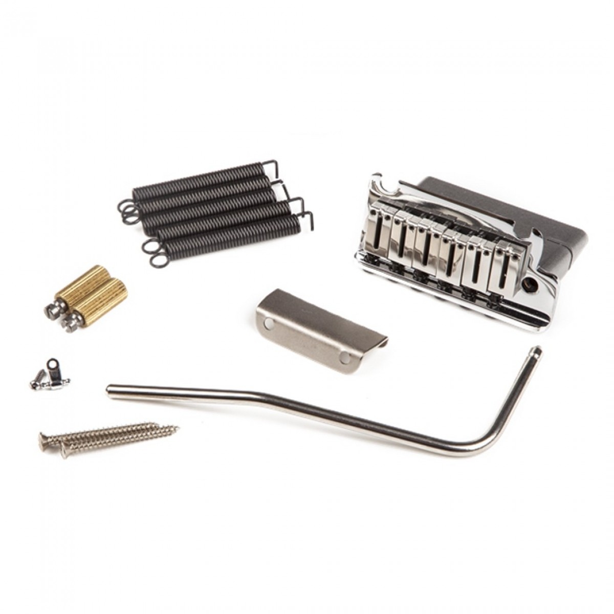 Fender American Ultra Stratocaster Bridge Assembly Polished Steel