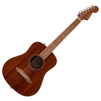 Fender California Standard Redondo Mini with Bag Sapele Top Natural Sapele
