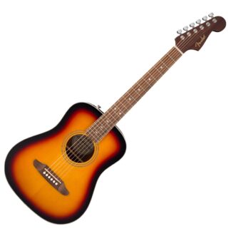 Fender California Standard Redondo Mini with Bag Spruce Top 3-Color Sunburst