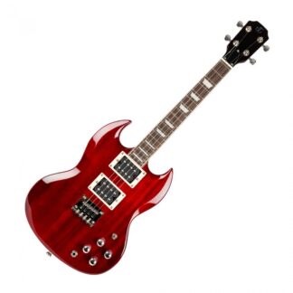 Flight Pioneer Tenor Electric Ukulele Cherry Red