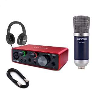 Focusrite Scarlett Solo (3rd Gen) Vocal Recording Pack