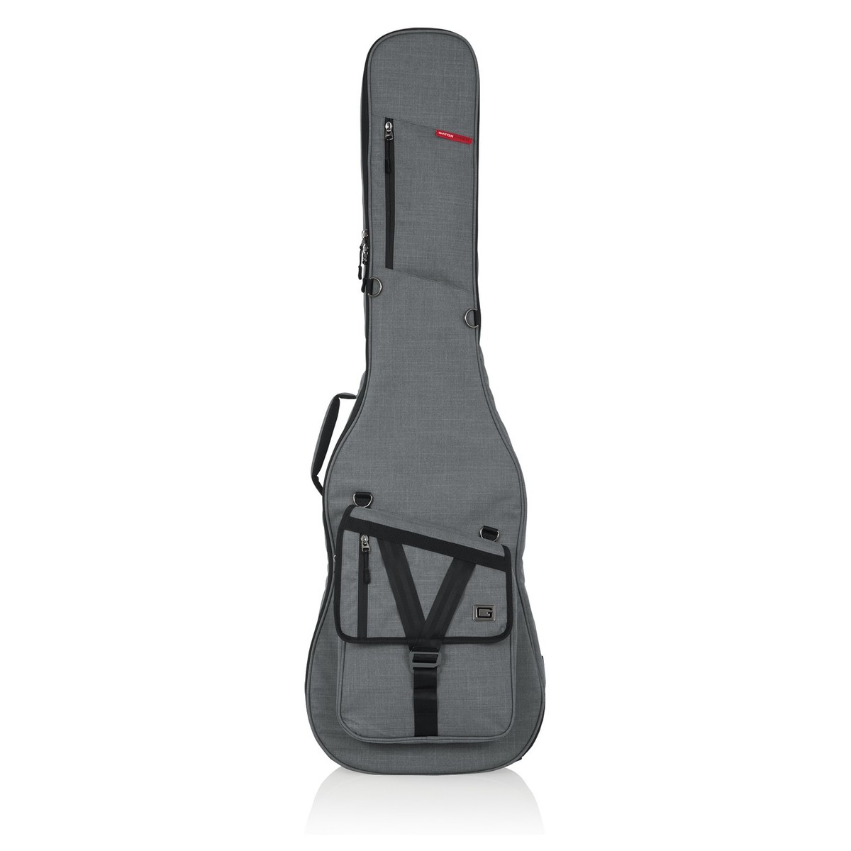 Gator GT-BASS-GRY Transit Series Bass Guitar Bag Grey