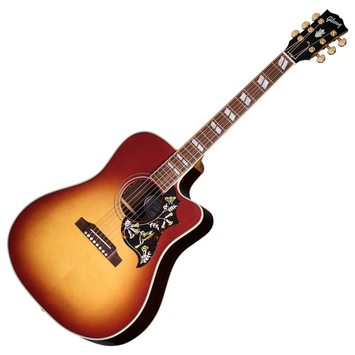 Gibson Hummingbird Standard Rosewood EC Rosewood Burst