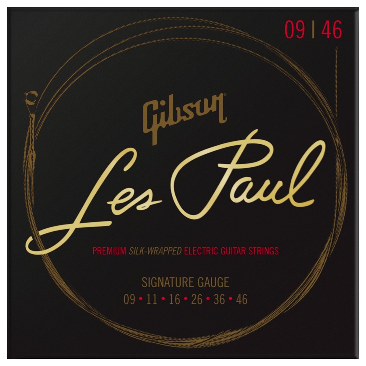 Gibson SEG-LES Les Paul Premium Signature Guitar Strings 9-46