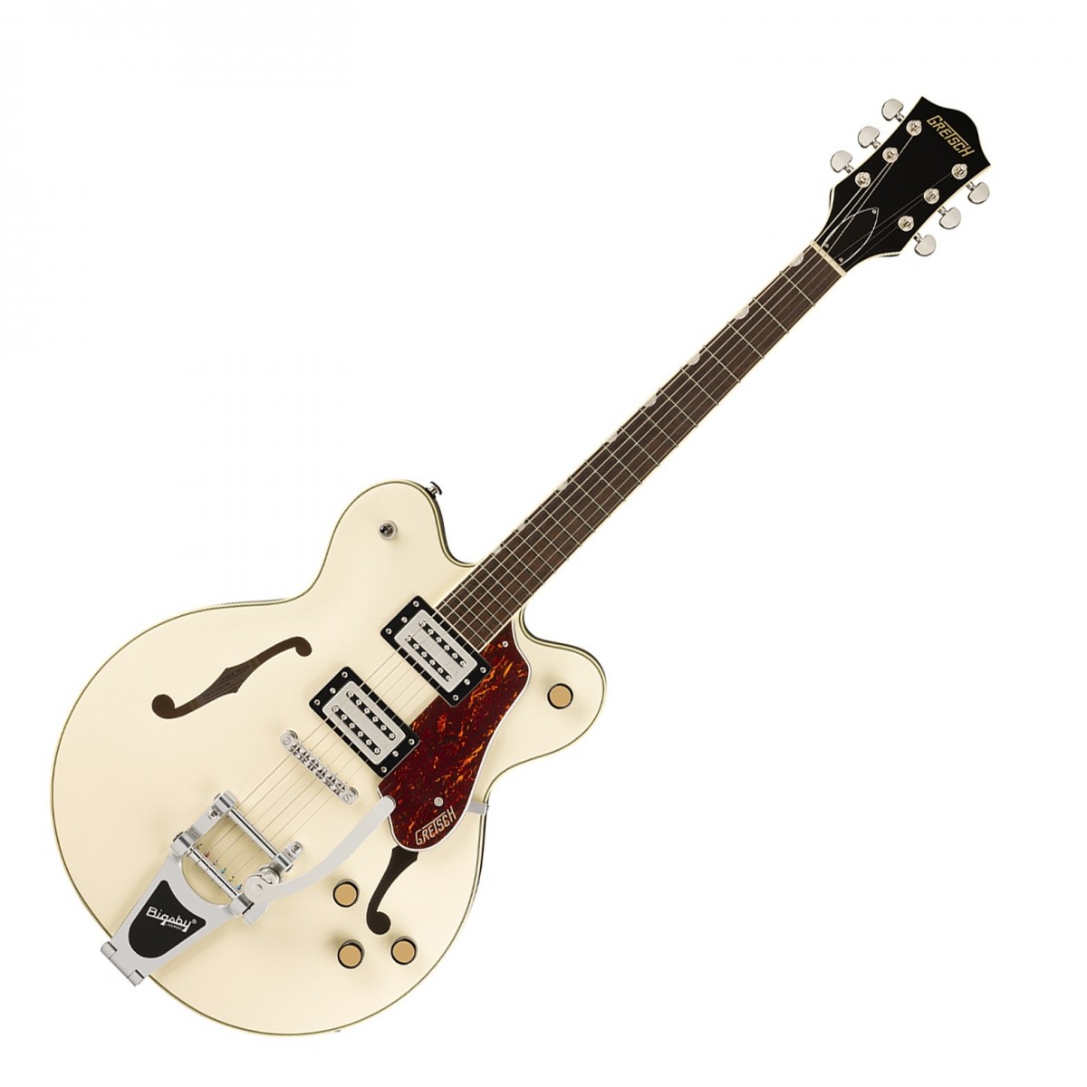 Gretsch G2622T Streamliner Center Block Double-Cut with Bigsby Laurel Fingerboard Vintage White