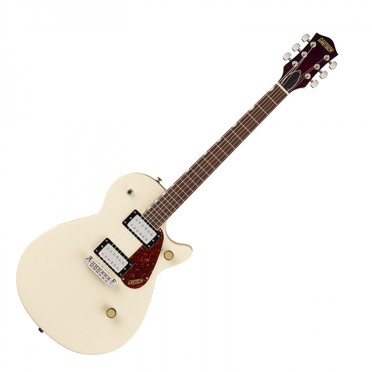 Gretsch Streamliner Jet Club Single-Cut with Wraparound Laurel Fingerboard Vintage White