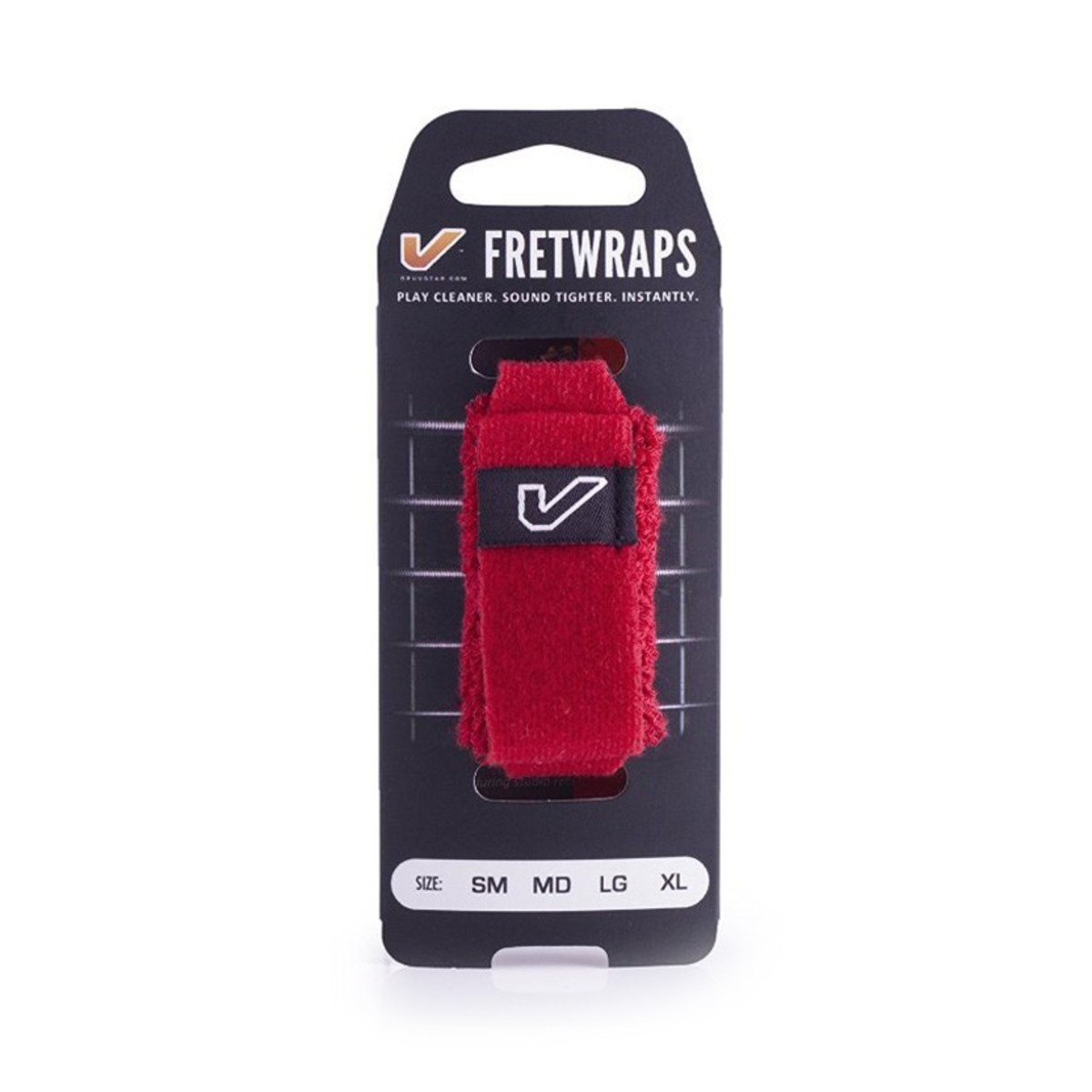 Gruv Gear FretWraps HD Fire Red 1-Pack Large
