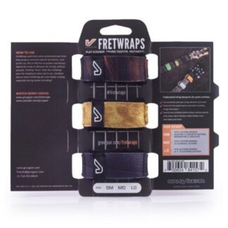 Gruv Gear FretWraps Wood 3-Pack Prints Small
