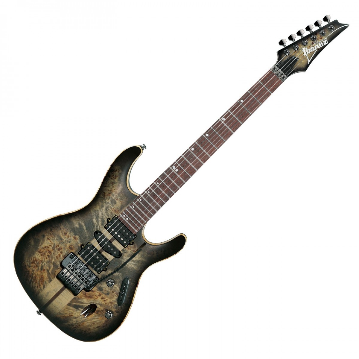 Ibanez S1070PBZ Premium Charcoal Black Burst