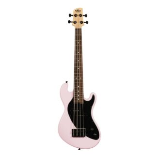 Kala U-Bass Solid Body Fretted Light Pink