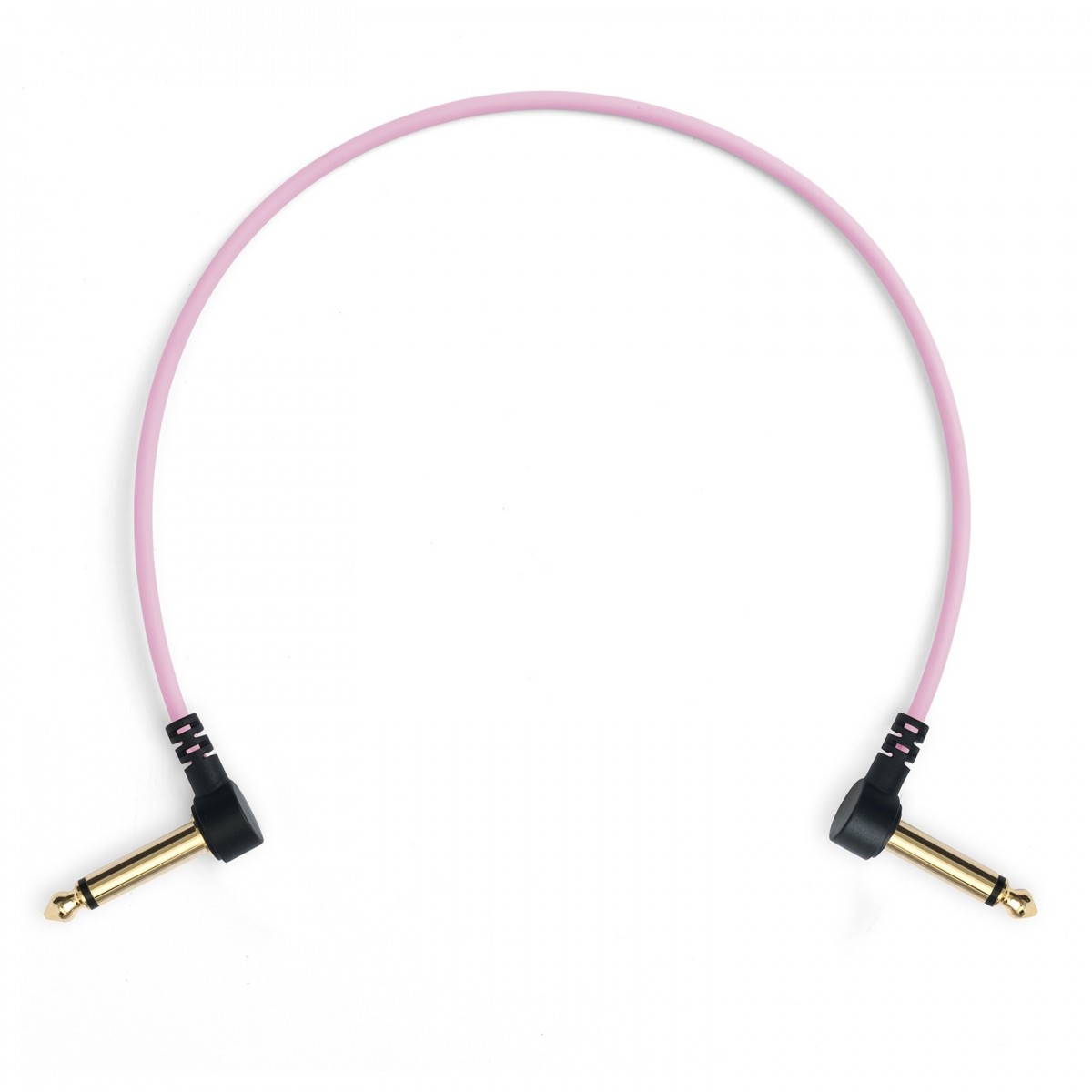 MyVolts Candycords Pedal Cable 6.35mm Angled Jack 18cm Marshmallow