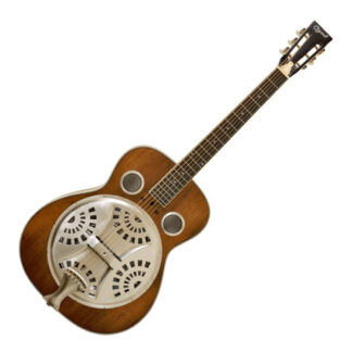 Ozark 3515DD Wooden Resonator Guitar Distressed
