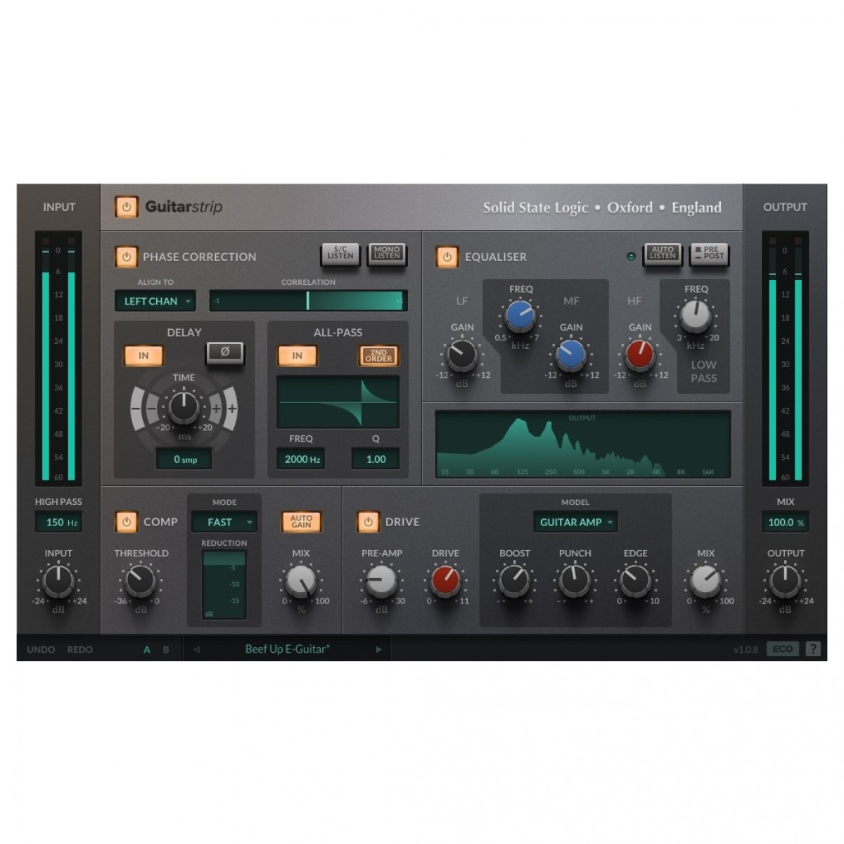 SSL Guitarstrip