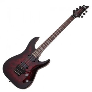 Schecter Omen Elite-6 FR Black Cherry Burst