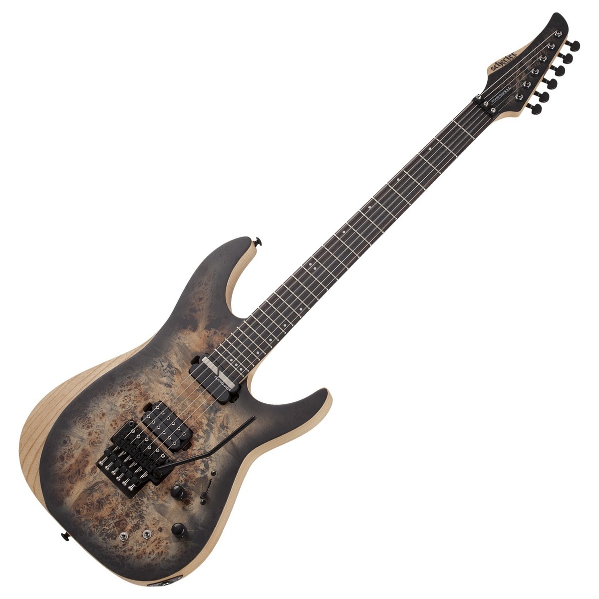 Schecter Reaper-6 FR S Satin Charcoal Burst