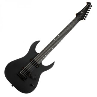 Spira Guitars S-407 MBK Satin Black