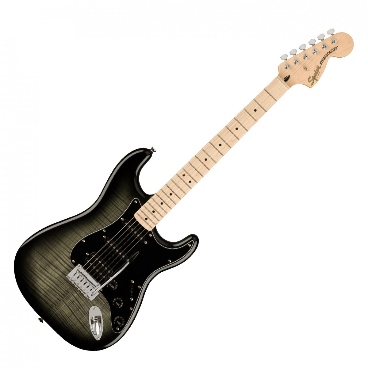 Squier Affinity Stratocaster FMT HSS MN Black Burst