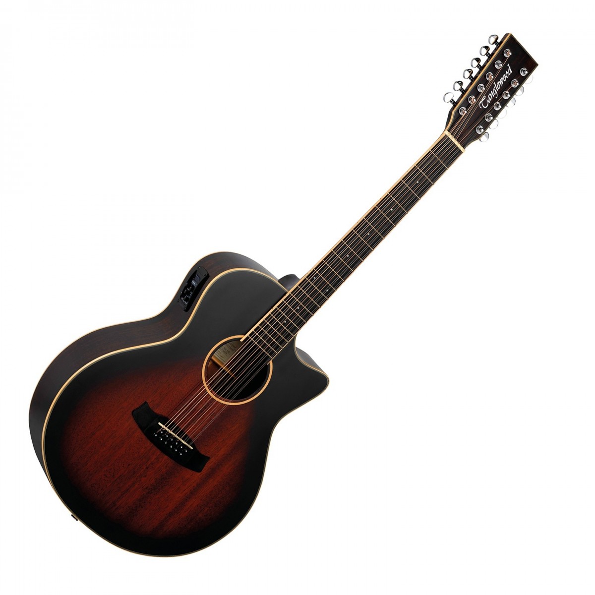 Tanglewood TW6-12CE Winterleaf 12 String Electro Acoustic Autumn Vintage Burst Gloss