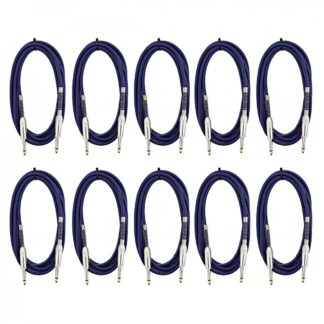 Venom PYTHON-10 Guitar Lead 10ft (10 Pack)