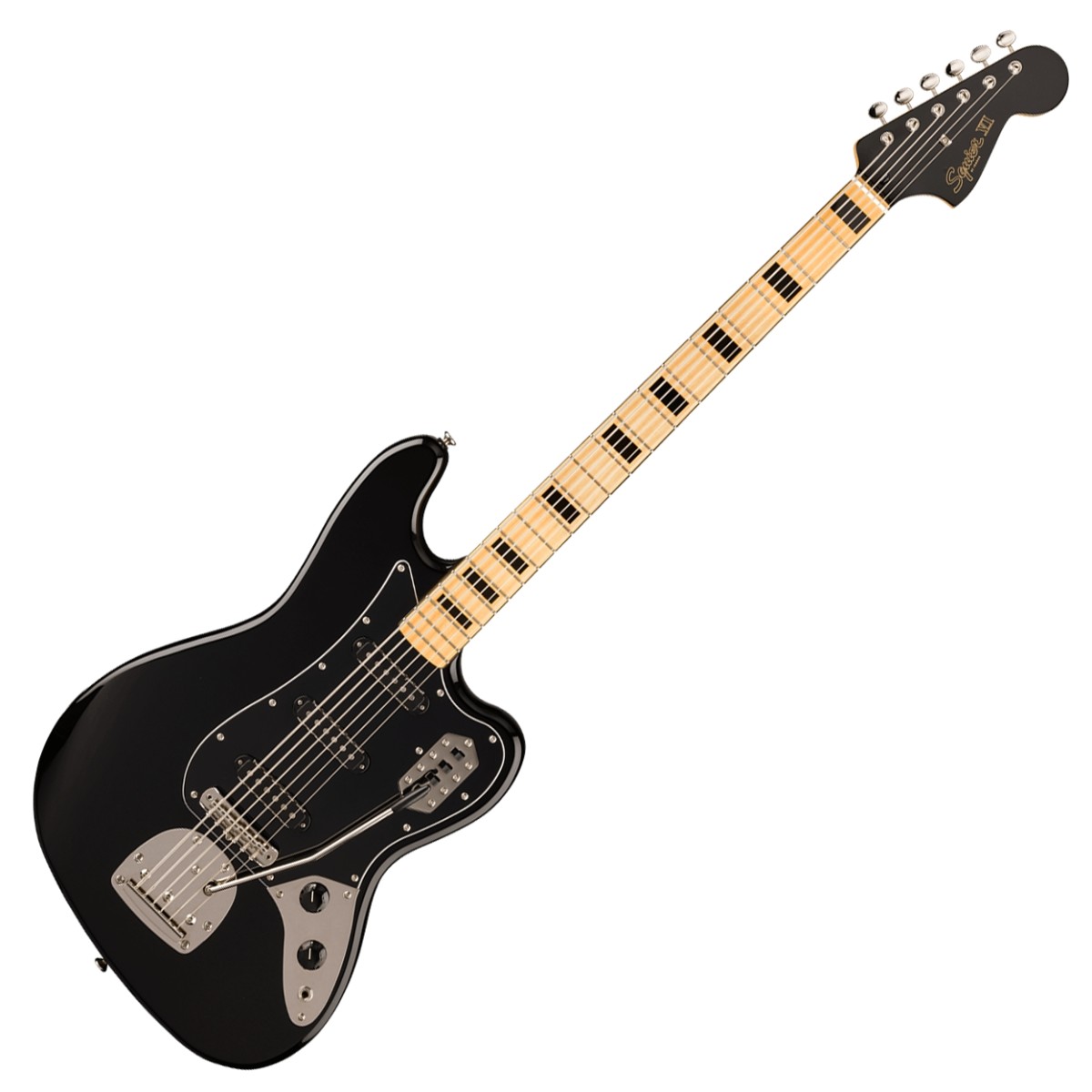 Squier FSR Classic Vibe Bass VI MN Black Pickguard Matching Headstock Black