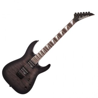 Jackson JS Series Dinky Arch Top JS32Q DKA HT Transparent Black Burst