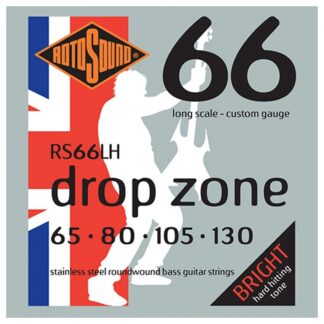 Rotosound RS66LH Stainless Steel Bass Guitar Strings 65-130