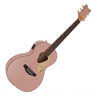 Gretsch G5021E Rancher Penguin Parlor Electro Acoustic Shell Pink