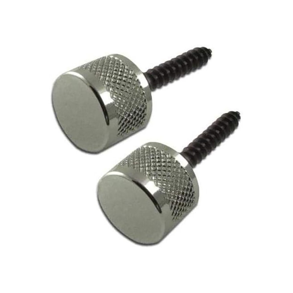 Gretsch Strap Buttons Most Guitars with Mounting Hardware Chrome (Pair)