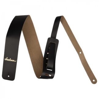 Jackson Leather Guitar Strap Black
