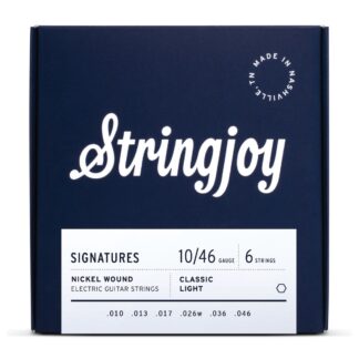 Stringjoy Signatures Classic Light Gauge (10-46) Nickel Wound Electric Guitar Strings