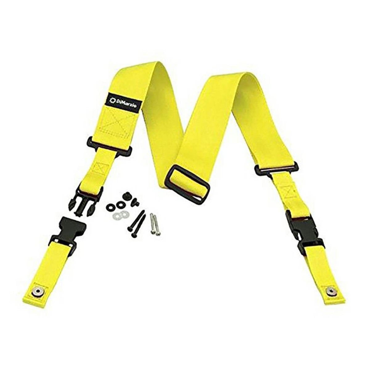 Dimarzio Cliplock Short Strap Yellow