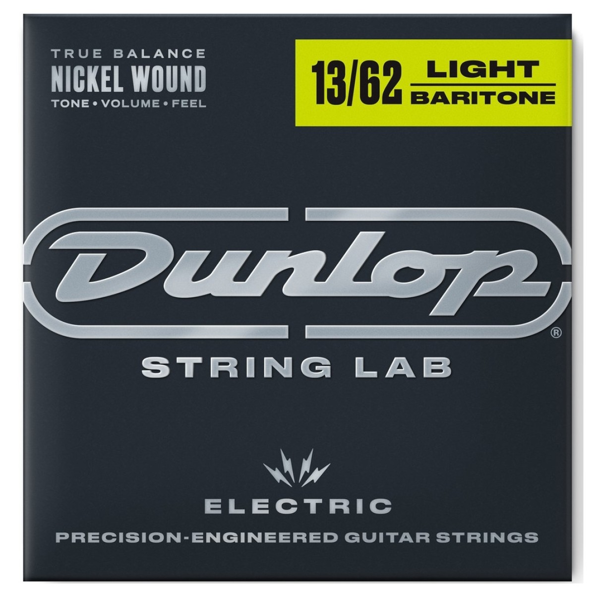 Dunlop Electric Nickel Wound Baritone Guitar Strings 13-62
