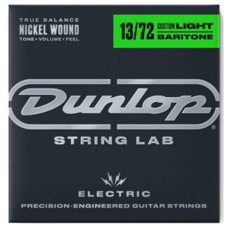Dunlop Electric Nickel Wound Baritone Guitar Strings 13-72