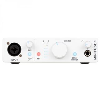 Arturia MiniFuse 1 USB Audio Interface White