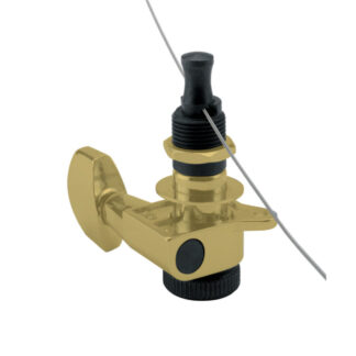 D'Addario Auto-Trim Tuning Machines 6 In-Line setup Gold