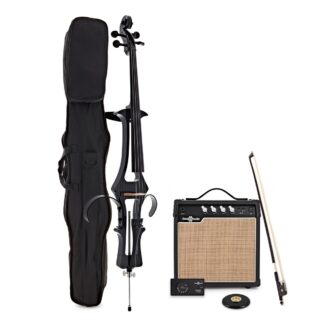 Electric Cello Amp Pack by Gear4music Black