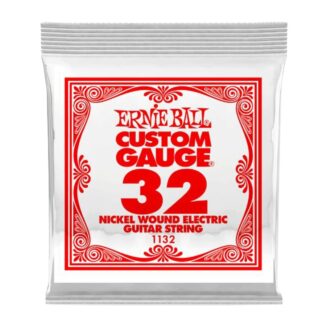 Ernie Ball 1132 Nickel Wound Electric Single String 32