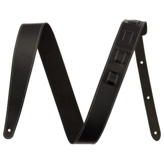 Fender 2" Essentials Leather Strap Black