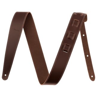 Fender 2" Essentials Leather Strap Brown
