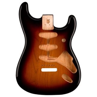Fender Alder Body Strat Vintage Bridge Mount 3 Tone Sunburst