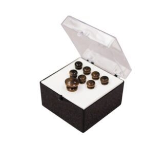 Martin 18APP17 Bridge Pins Set of 8 Plain Ebony