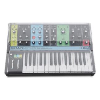 Moog Grandmother Semi-Modular Analog Synthesizer with Decksaver Cover