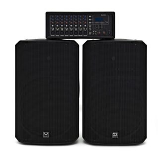 SubZero SZPA-815 300W 15" PA System With Digital Media Player